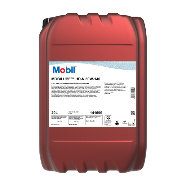Mobilube HD-N 80W-140 / 20л Mobilube HD-N 80W-140 / 20л