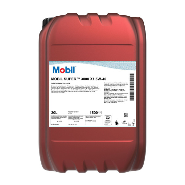 Mobil Super 3000 x1 5W-40 / 20л Mobil Super 3000 x1 5W-40 / 20л
