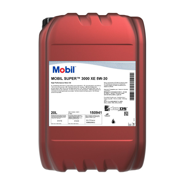Mobil Super 3000 XE 5W-30 / 20л Mobil Super 3000 XE 5W-30 / 20л