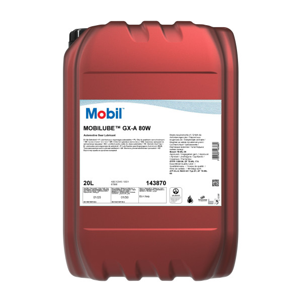 Mobilube GX-A 80W / 20л