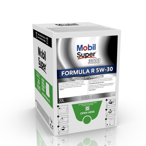 Mobil Super 3000 Formula R 5W-30 / 20л Mobil Super 3000 Formula R 5W-30 / 20л