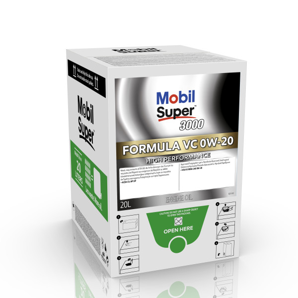 Mobil Super 3000 Formula VC 0W-20 / 20л