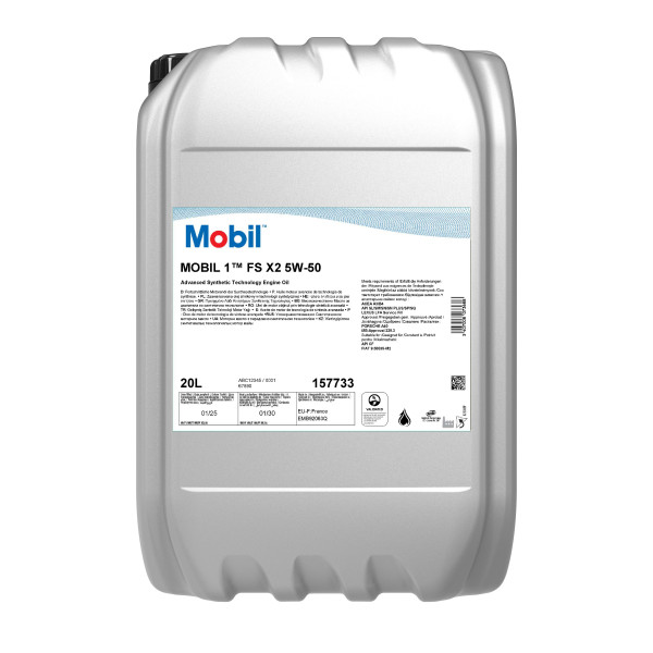 Mobil 1 FS x2 5W-50 / 20л