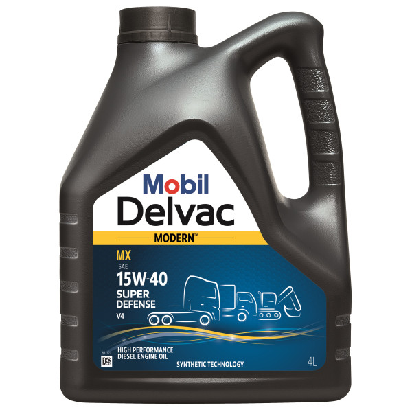 Mobil Delvac Modern 15W-40 Super Defense V4 / 4л